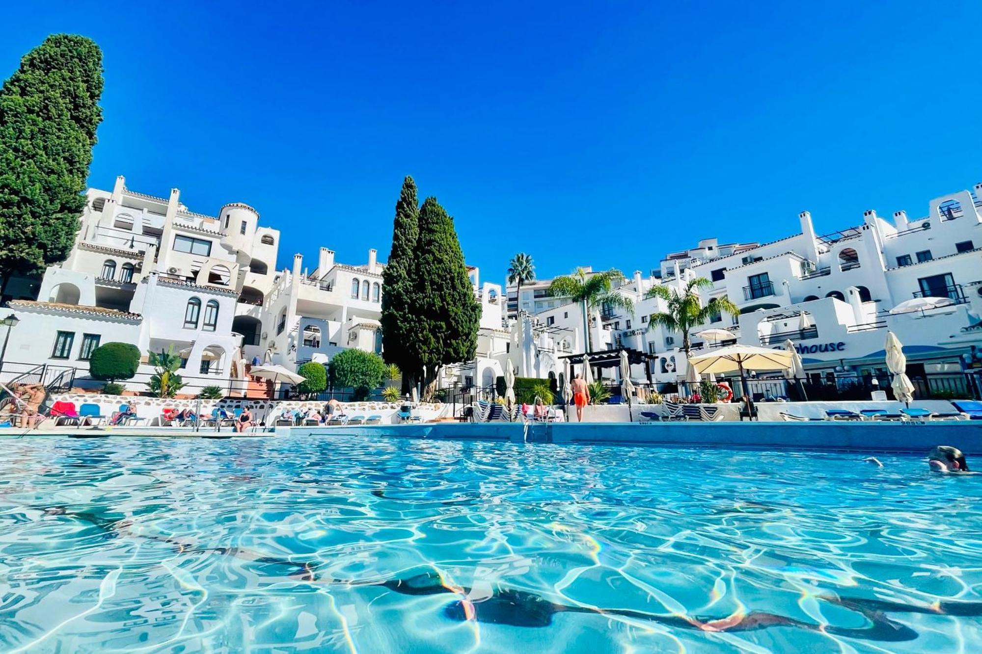 Freshly Renovated, Modern Penthouse Pueblo Evita! Benalmádena Exteriör bild